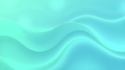 Turquoise Flow, A Soothing Wave of Serenity