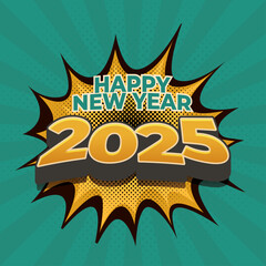 new year greeting feed 2025
