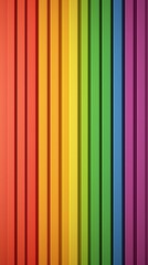 Obraz premium Colorful Rainbow Stripes Vertical Lines Gradient Texture Background