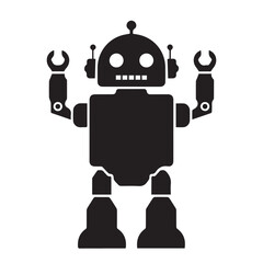 robot vector icon