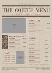 Coffee Menu