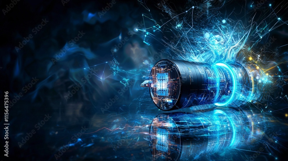 Aufkleber innovative infographic analysis of energy density in future technology a digital visual perspective