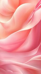 Fototapeta premium Pastel Gradient Background with Subtle Makeup Illustrations