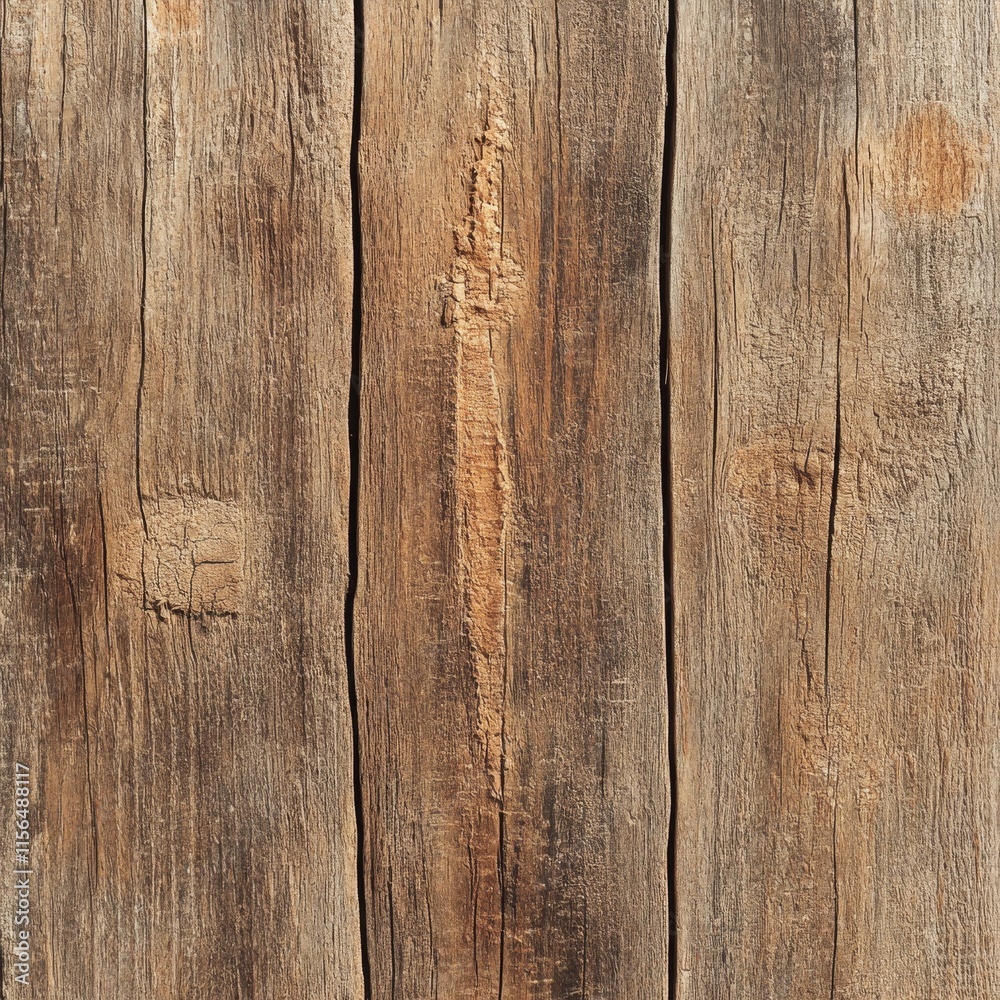 Poster processed collage of old cracked brown wood material texture. background for banner, backdrop or tex