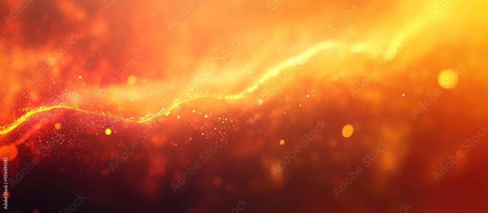 Poster abstract dynamic motion background with warm tones ideal for business analytics and financial growth
