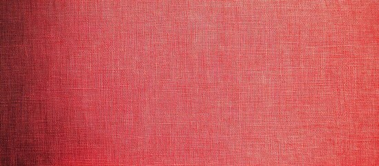 Fototapeta premium Coral Colored Linen Cotton Blend Fabric Texture with Text Space for Design and Branding Applications