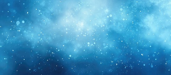 Fototapeta premium Dusty blue abstract background with rain effects on glass surface ideal for text overlays and creative designs