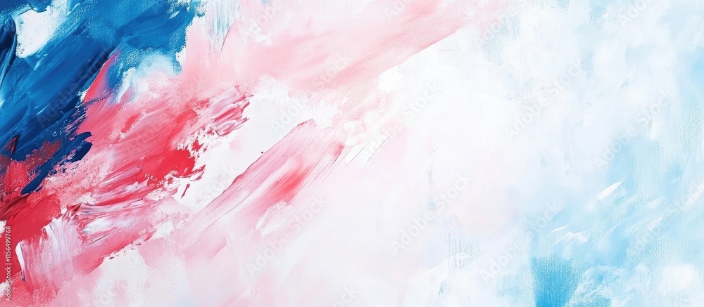 Poster vibrant abstract brush stroke art background with empty space for custom text or design elements