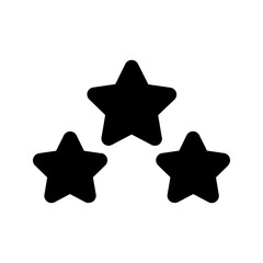 stars glyph icon