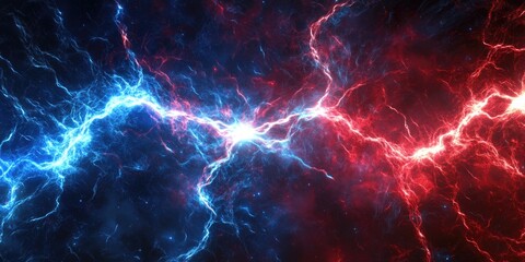 Close-up Lightning Storm