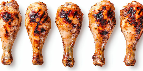 Grilled Chicken Drumsticks, Seasoned, Juicy, and Perfectly Charred. A Delicious BBQ Treat for Any Occasion.
