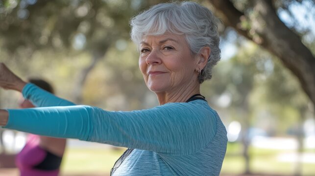 Golf fitness programs for seniors, combining light workouts with skill enhancement and outdoor recreation