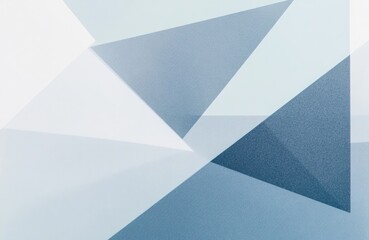 Light pastel soft pale dusty gray blue silver white abstract pattern background. Geometric shape. Line stripe angle facet triangle fold. Color gradient. Noise grain. Business, tech. Design. Minimal.