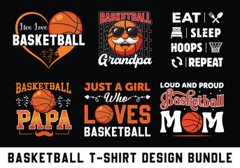 basketball t-shirt design vector images Funny Basketball T-Shirt