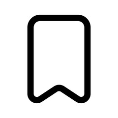 bookmark line icon