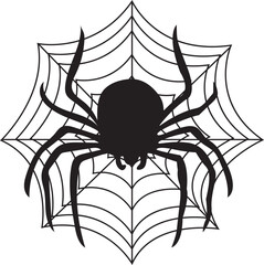 Vector Spider Silhouette