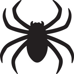 Vector Spider Silhouette
