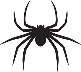 Vector Spider Silhouette