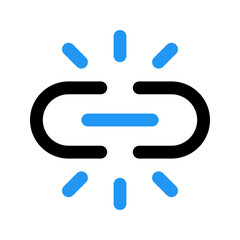 unlink line color icon