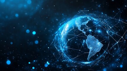 Global Network: A Digital Representation of the Americas