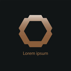 Modern minimalist logo, clean lines