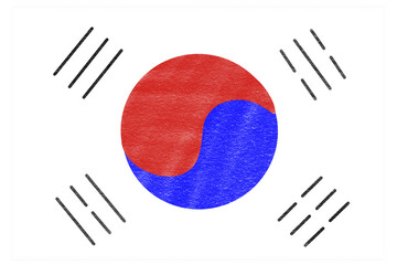 country flag South Korea