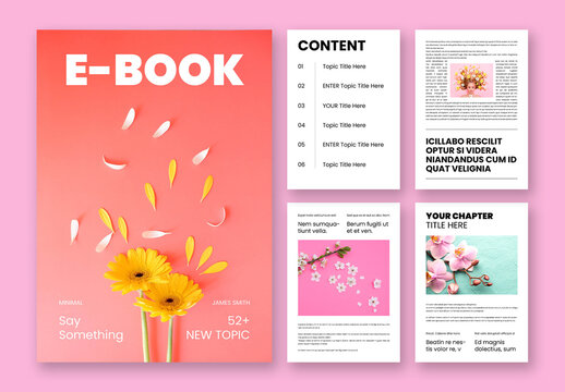 E book Design Layout