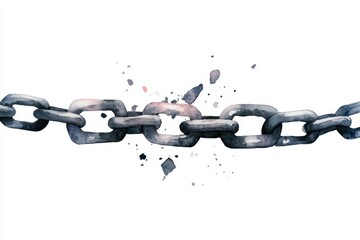 Breaking Chains: A Powerful Metaphor for Freedom, Overcoming Limitations, and Embracing New Beginnings.