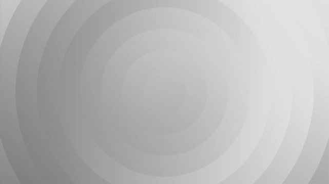 Displacement circles shapes on animated gradient background dynamic abstract pattern 3D motion graphics spin tunnel digital backdrop lighting colour grey white gray