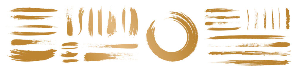 正月素材、ブラシタッチ