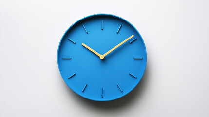 Digital vector 3d hand holding clock or stopwatch in dark blue. Time management, planning, life control or business concept. Abstract low poly wireframe with connected dots, lines, stars and shapes

