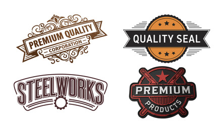 Obraz premium Premium Quality, Steelworks Products 