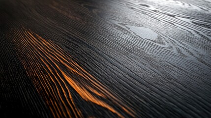 Sleek and Sophisticated: Ebony Veneer for a Timeless Look