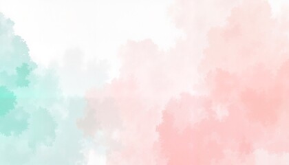 Delicate pastel watercolor background with a soft, dreamy, ethereal, and romantic atmosphere.