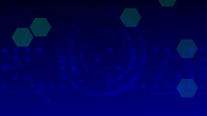 Abstract hexagon background. Technology polygonal design. vector illustration Abstract digital technology connection on Earth concept background, vector illustration