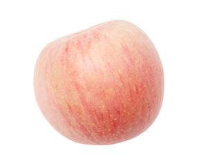 A red apple with a green stem