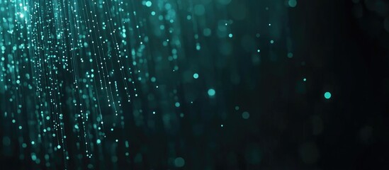 Modern Digital Encryption Background with Abstract Bokeh Effect and Space for Text in Cybersecurity and Data Protection Themes