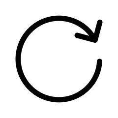 Icon refresh vector illustration design. Eps 10.