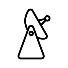 Icon sattelite dish vector illustration design. Eps 10.