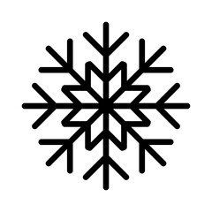 Snowflake icon vector illustration design. Eps 10. 