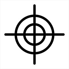 Target icon vector illustration design. Eps 10.