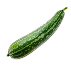 Cucumber isolated on white background. Clipping path included.
