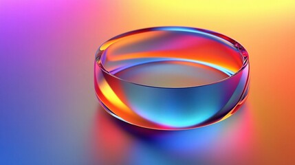 Vibrant Abstract Fluid Gradient Template for Creative Projects