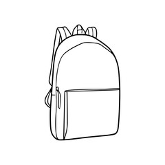 casual school backpack for teenagers