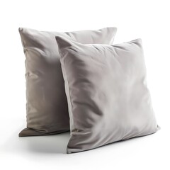Pillow isolated on white background. Clipping path included.