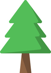 tree vector. symbol, illustration, icon, sign