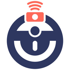 Robot Vacuum Cleaner Icon