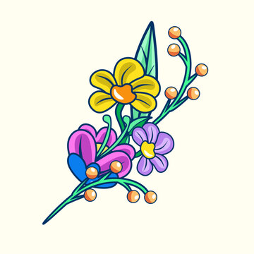 beautiful flower arrangements in spring