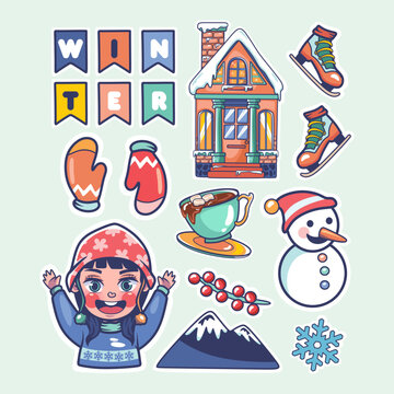 Winter Holiday Element Object...