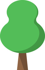 tree vector. symbol, illustration, icon, sign